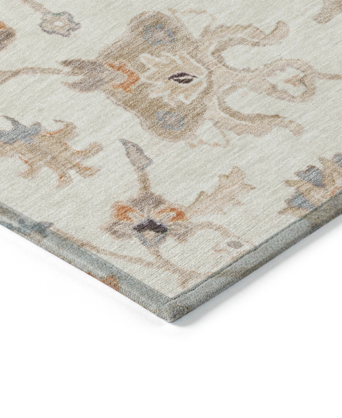 Addison Chantille Machine Washable Acn1137 5'x7'6" Area Rug In Ivory