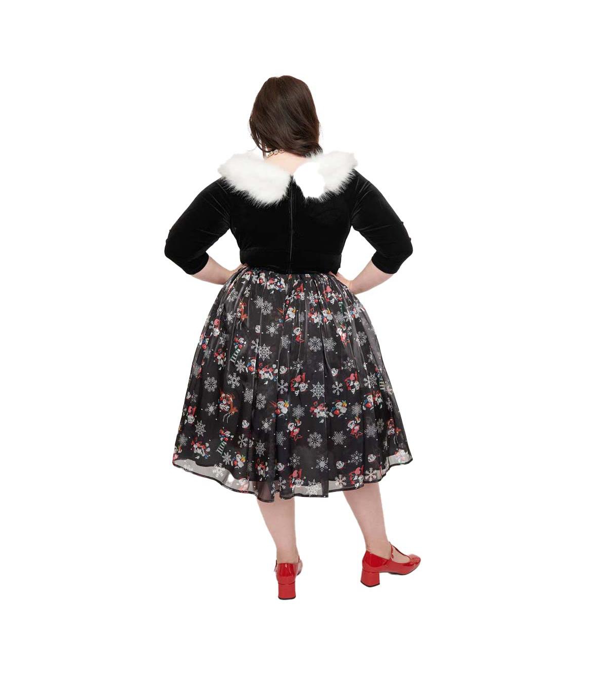 Unique Vintage Plus Size 1950s Marceline Swing Dress