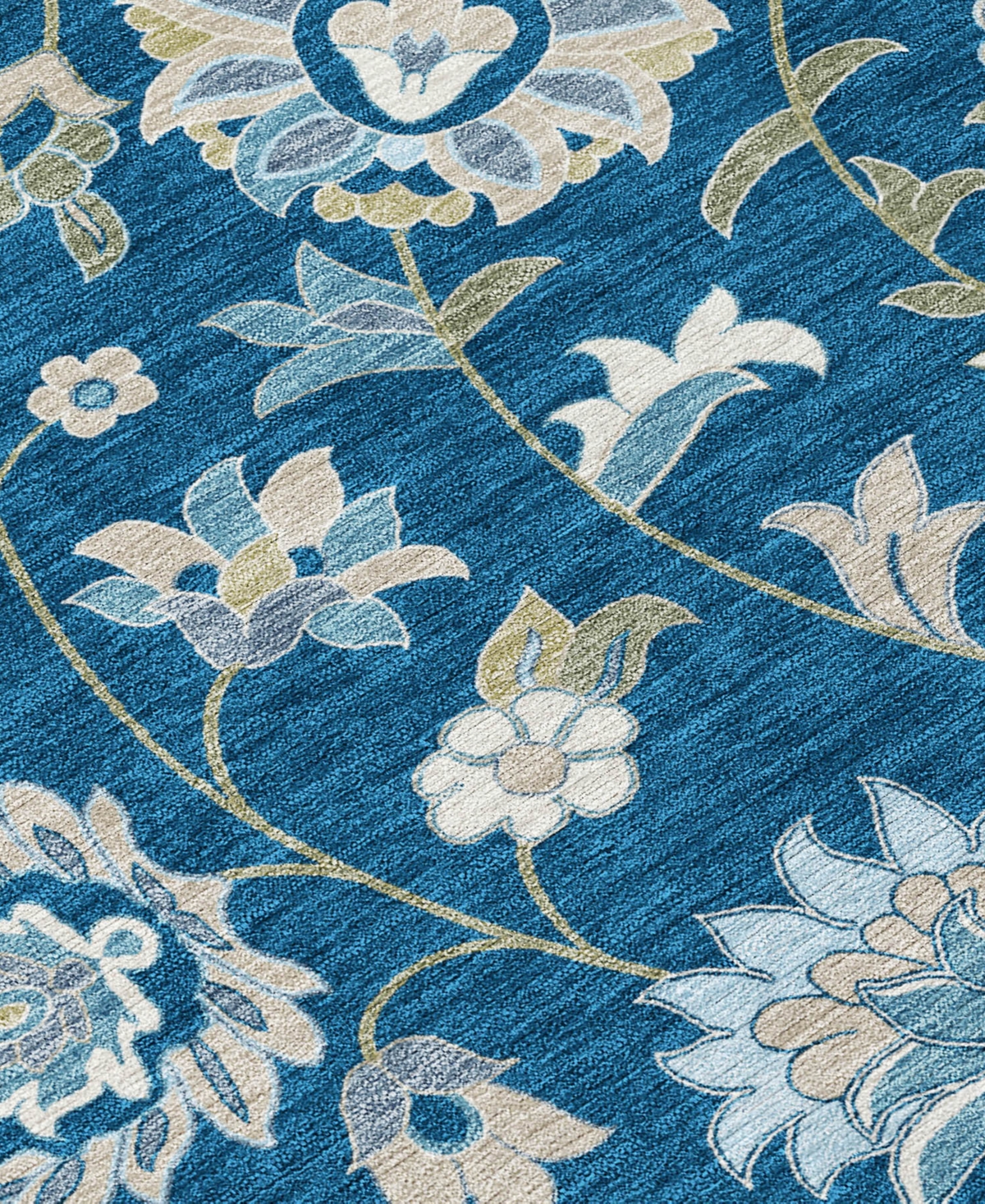 Addison Chantille Machine Washable Acn1006 2'3"x7'6" Runner Area Rug In Navy