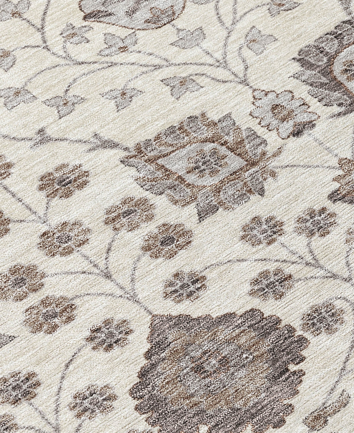 Shop Addison Chantille Machine Washable Acn1155 5'x7'6" Area Rug In Ivory
