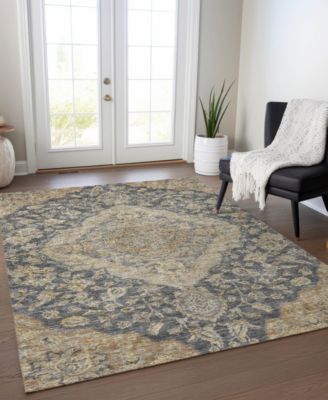 Addison Chantille Machine Washable Acn1151 Rug Collection In Navy