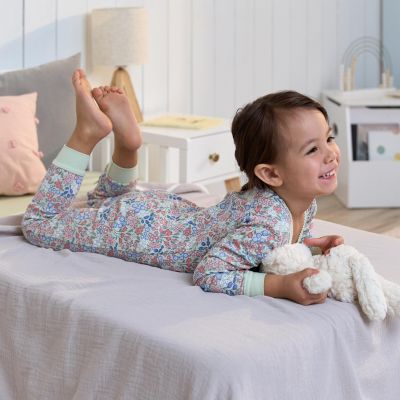 Baby Girls' Snug Fit Footless Pajamas, 3-Pack