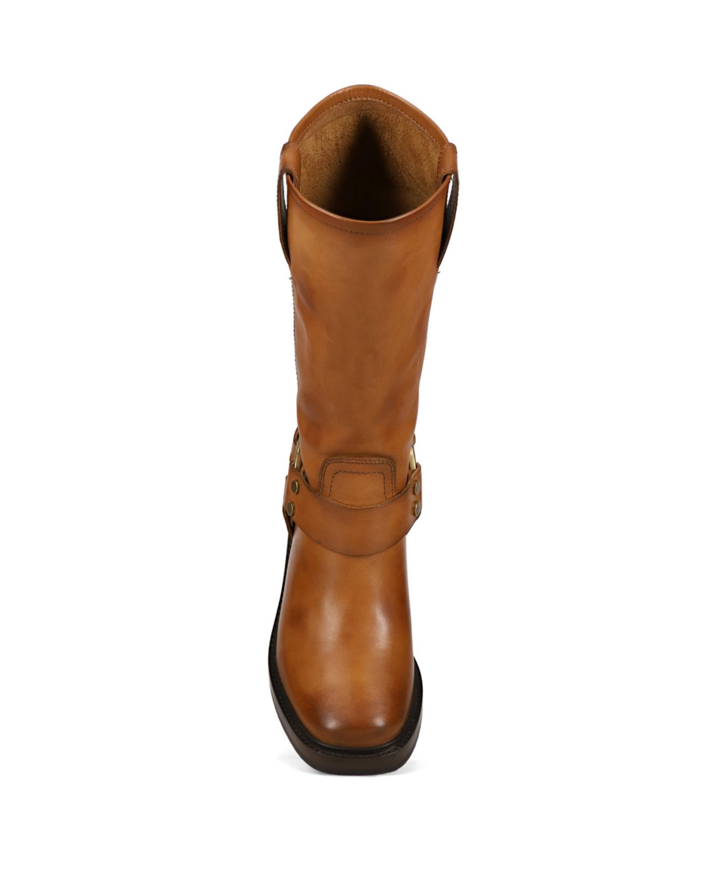 Женские ботинки Frye Kate Harness Block Heel Leather, цвет: Кожаный, вариант 1 — фото 8