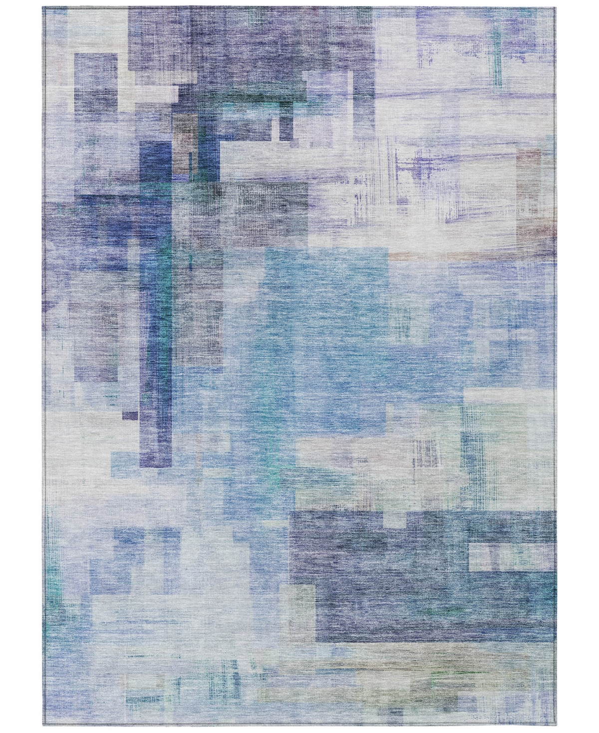 Addison Chantille Mahine Washable Acn1067 9'x12' Area Rug In Blue