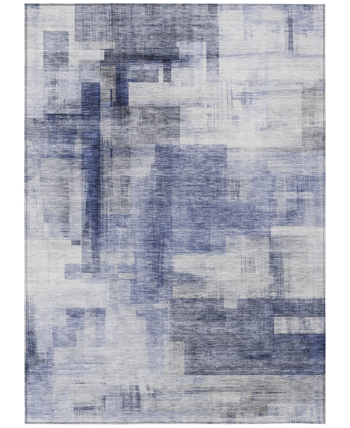 Shop Addison Chantille Mahine Washable Acn1067 9'x12' Area Rug In Denim