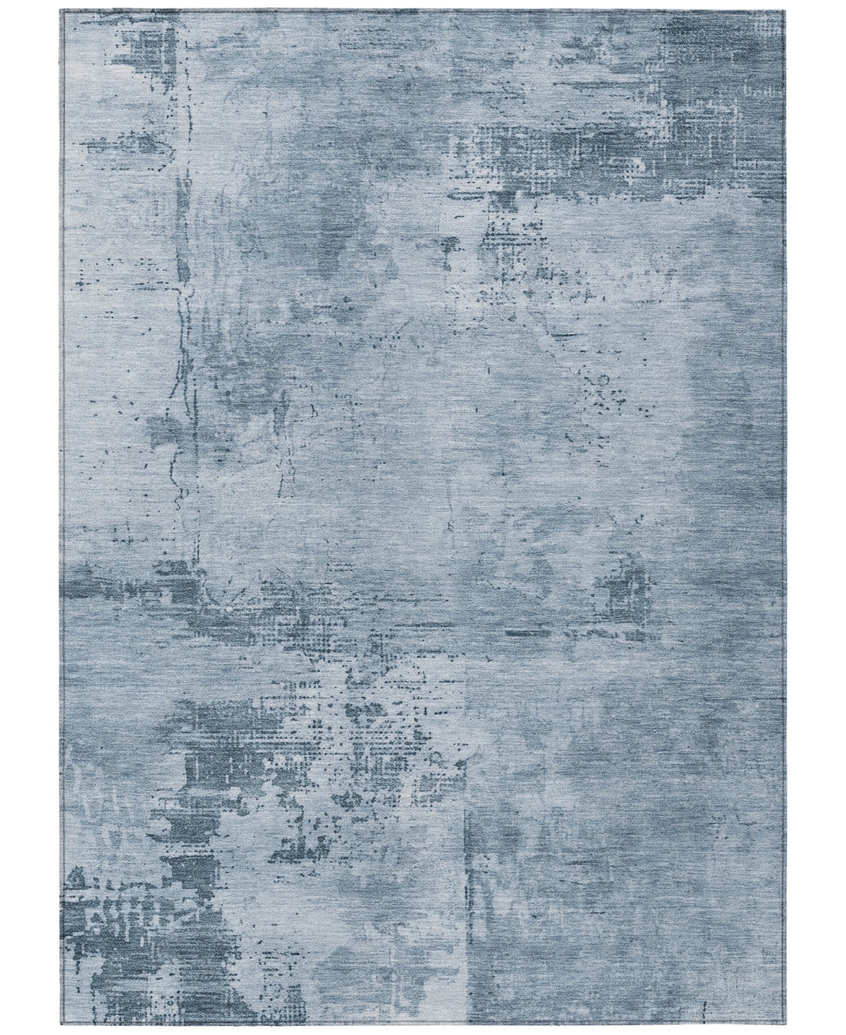 Addison Chantille Mahine Washable Acn1062 9'x12' Area Rug In Denim