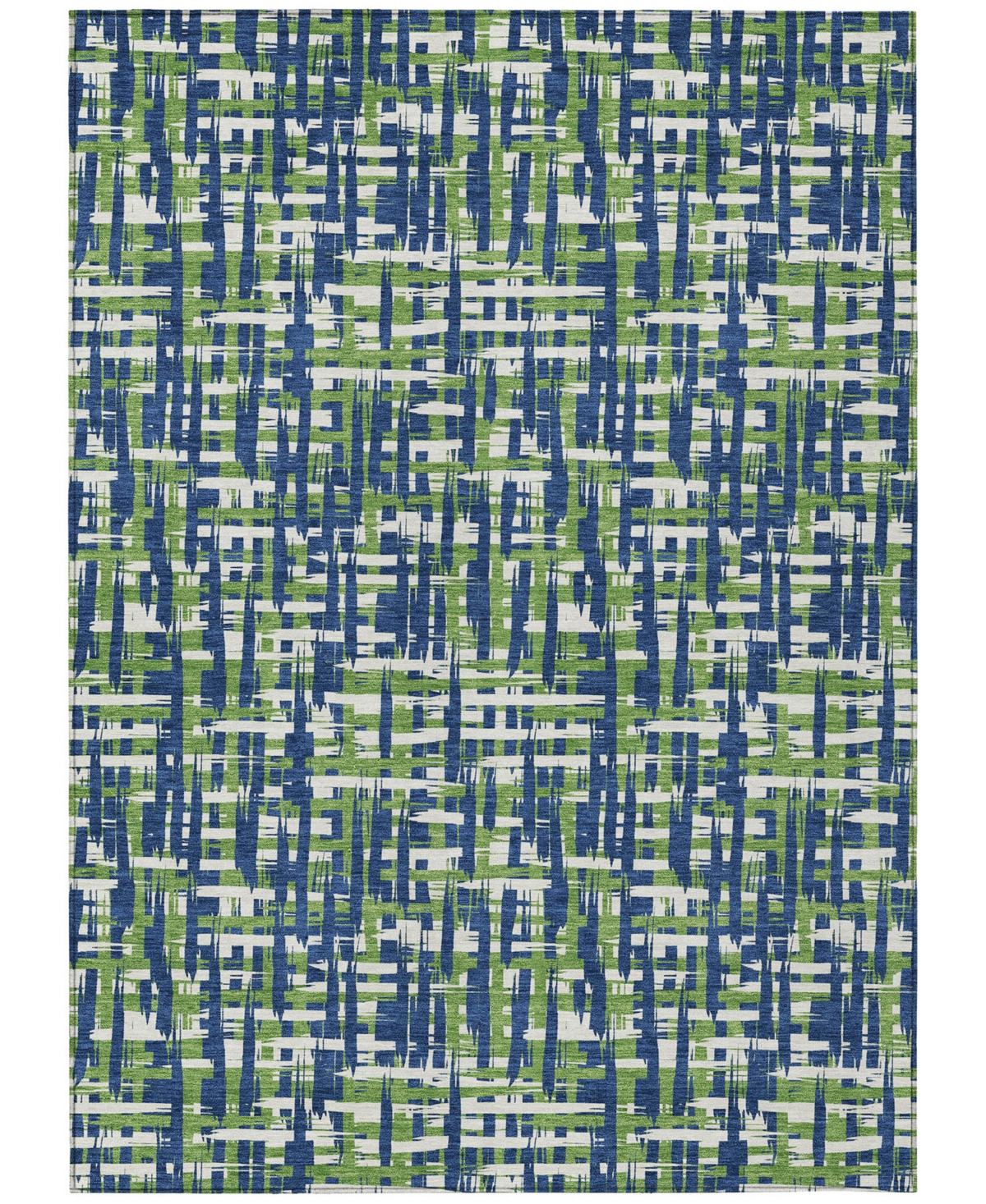 Addison Chantille Mahine Washable Acn1060 8'x10' Area Rug In Navy