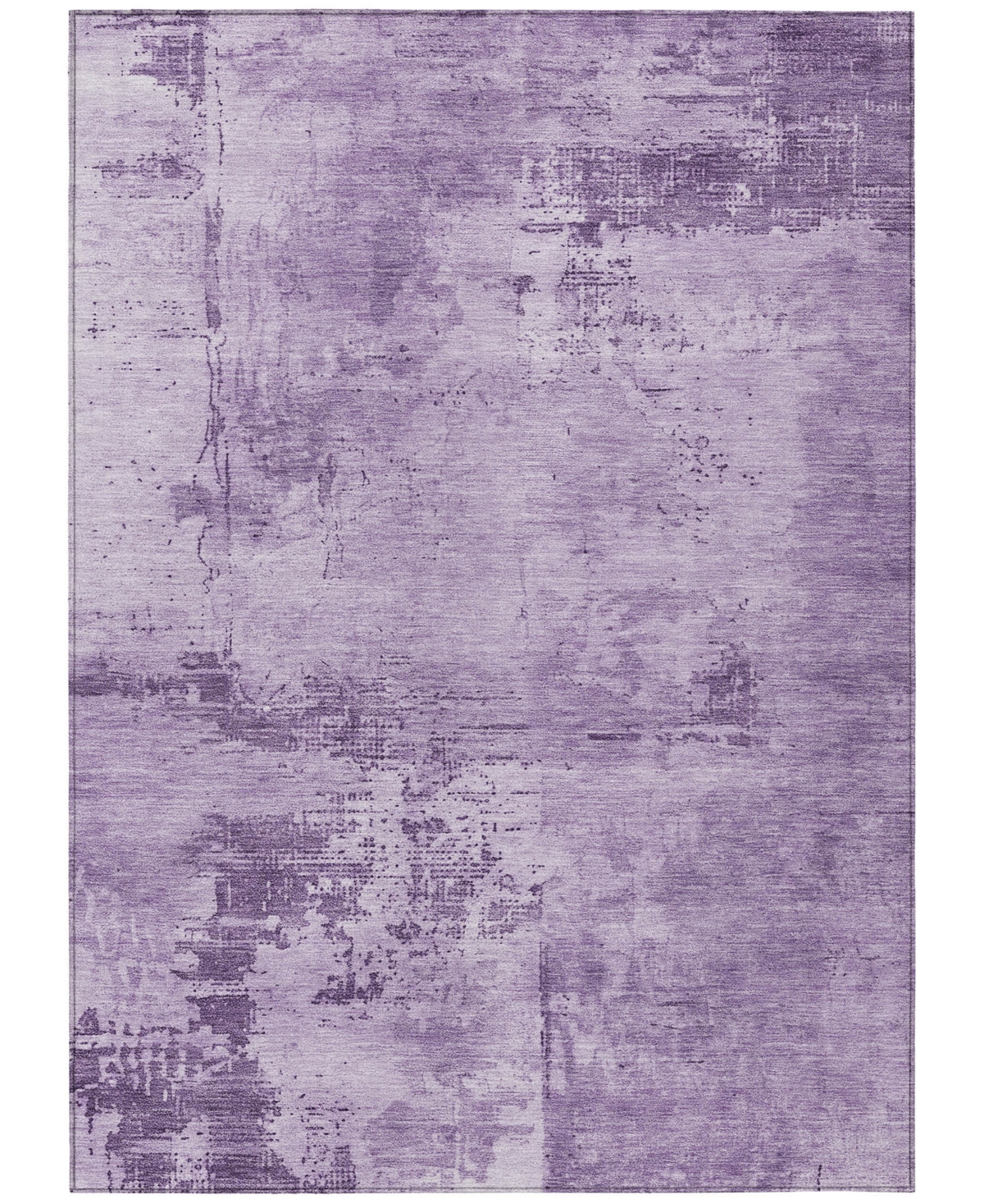 Addison Chantille Mahine Washable Acn1062 5'x7'6" Area Rug In Lavender