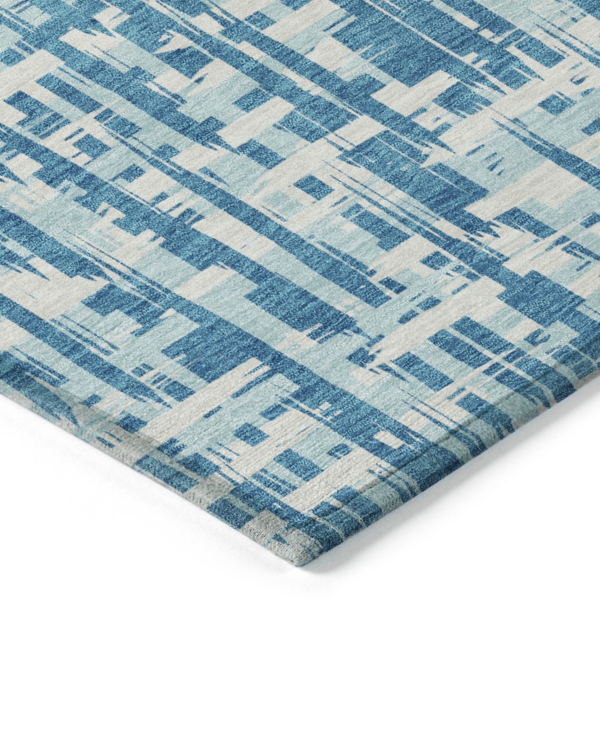 Addison Chantille Mahine Washable Acn1059 5'x7'6" Area Rug In Teal