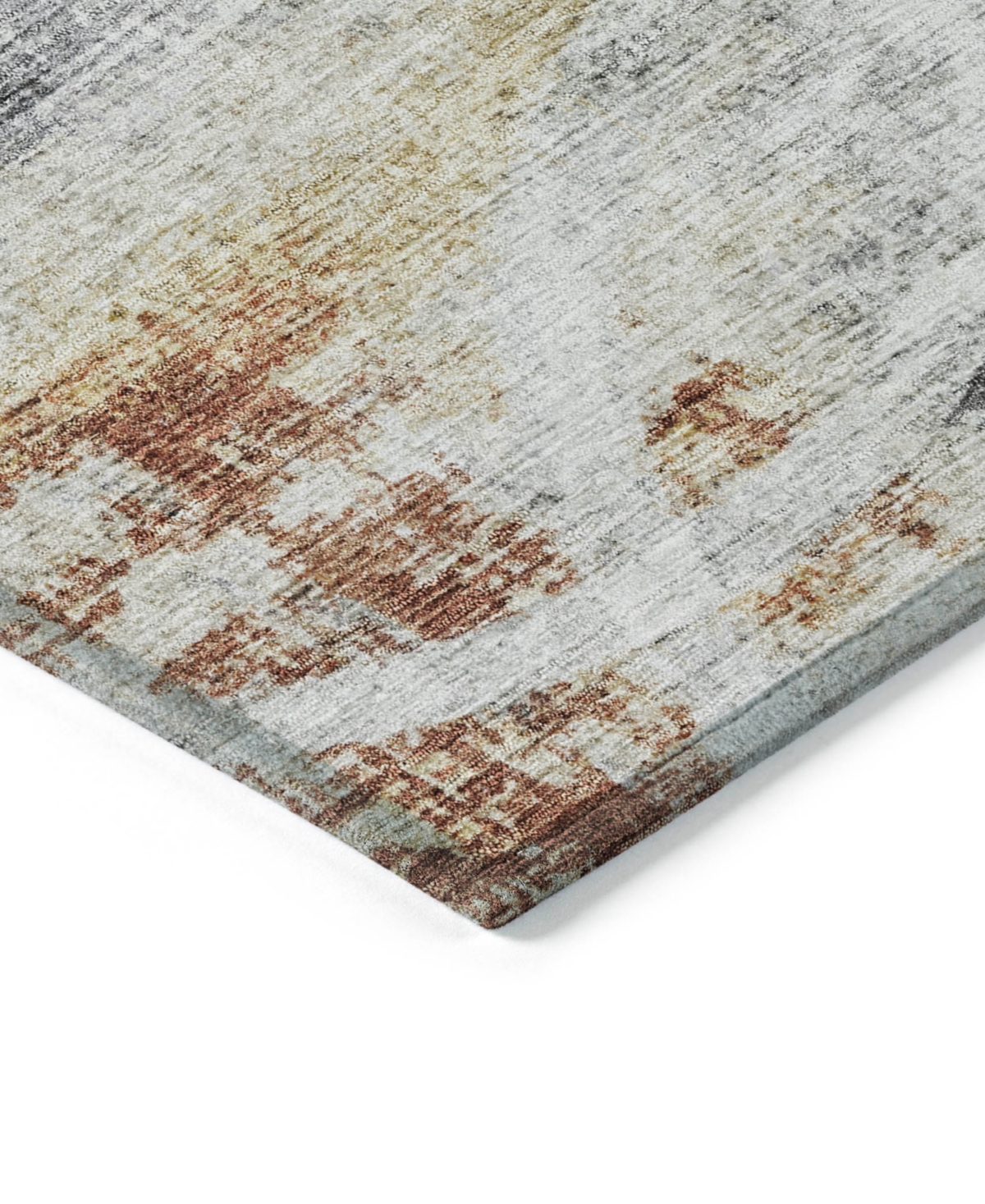 Addison Chantille Machine Washable Acn1178 8'x10' Area Rug In Silver