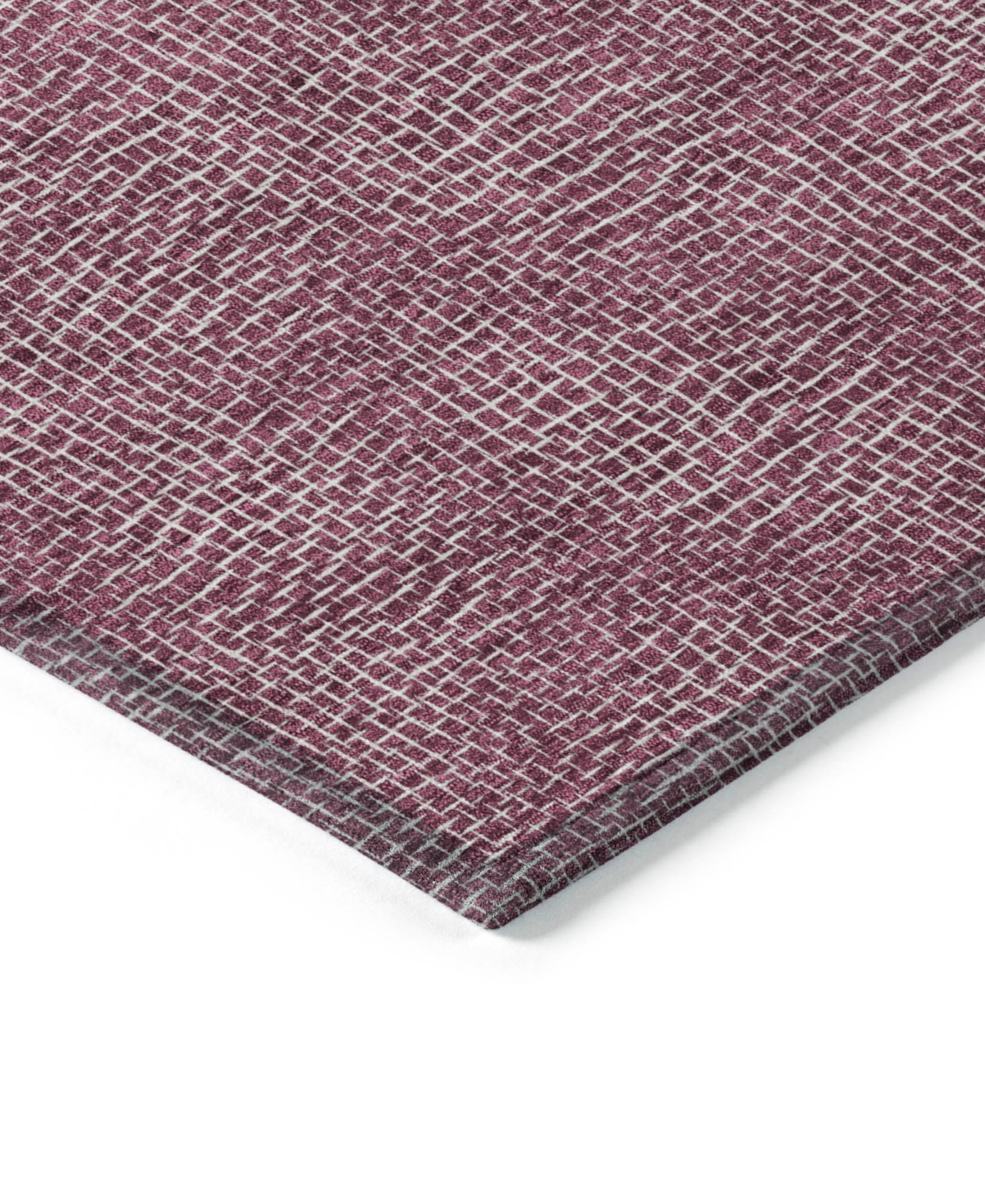 Addison Chantille Mahine Washable Acn1057 2'3"x7'6" Runner Area Rug In Eggplant