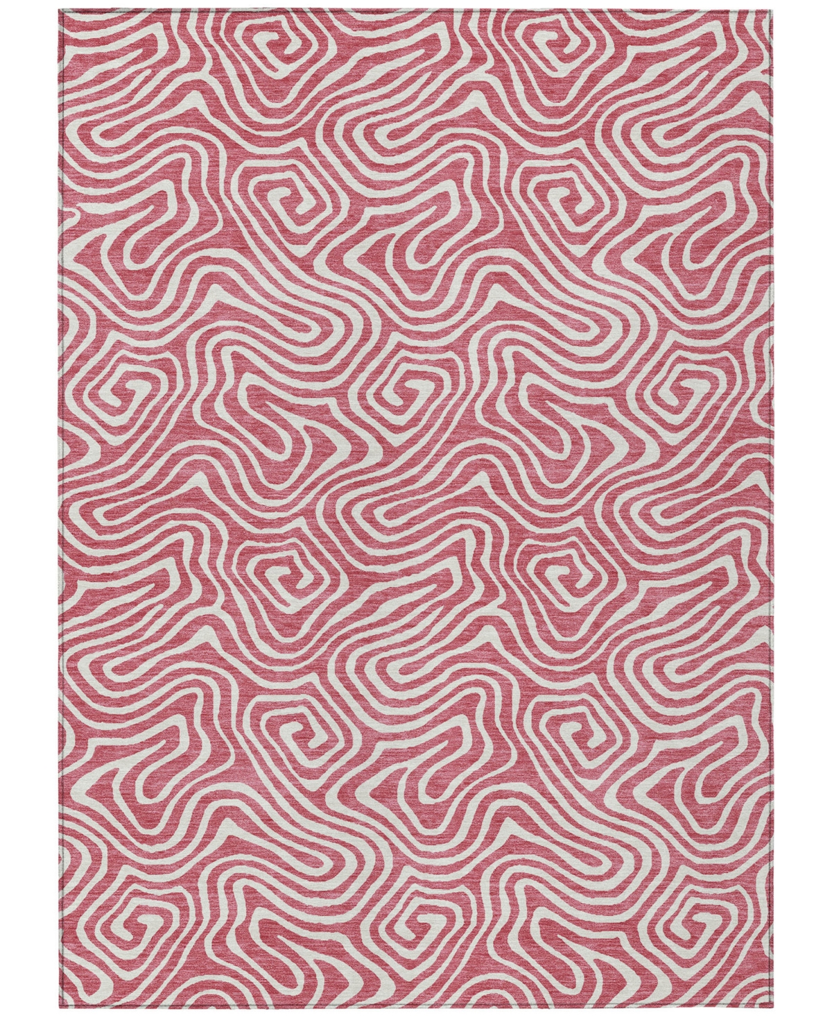 Shop Addison Chantille Machine Washable Acn1030 2'6"x3'10" Area Rug In Rose