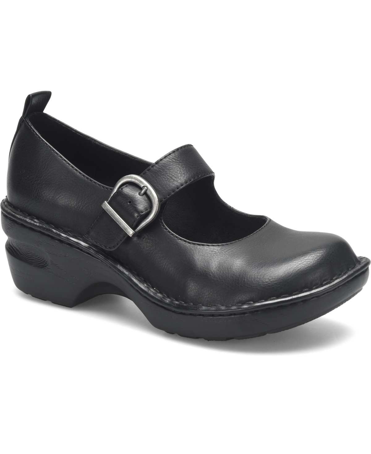B.o.c. Women's Peggy Mary Jane Round Toe Clogs In Black