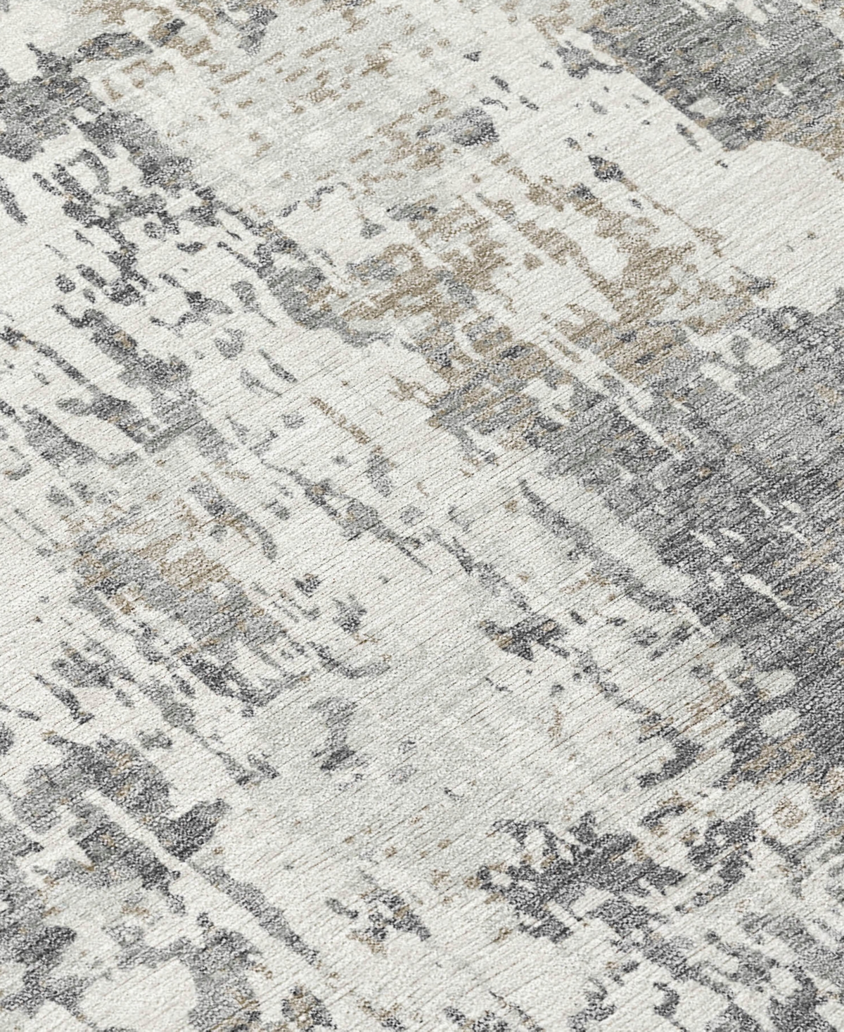 Addison Chantille Machine Washable Acn1008 9'x12' Area Rug In Gray