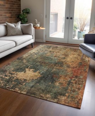 Addison Chantille Machine Washable Acn1211 Rug Collection In Sage