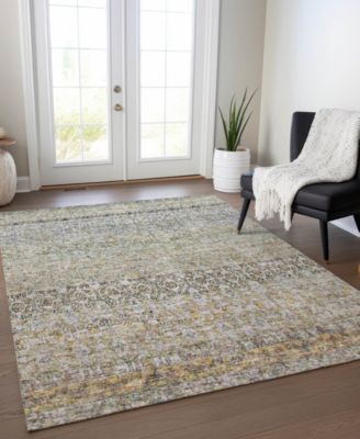 Addison Chantille Machine Washable Acn1173 Rug Collection In Mint
