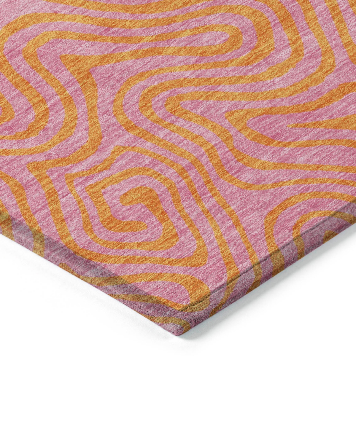 Shop Addison Chantille Mahine Washable Acn1031 3'x5' Area Rug In Pink