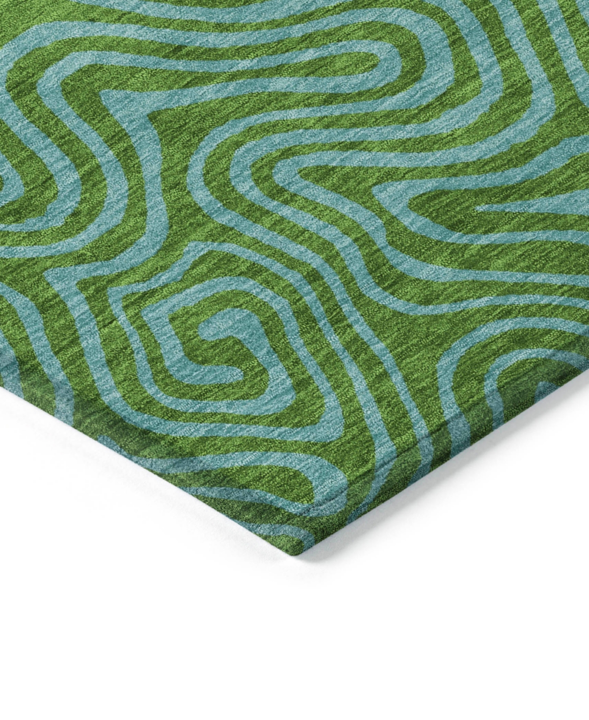 Addison Chantille Mahine Washable Acn1031 8'x10' Area Rug In Green