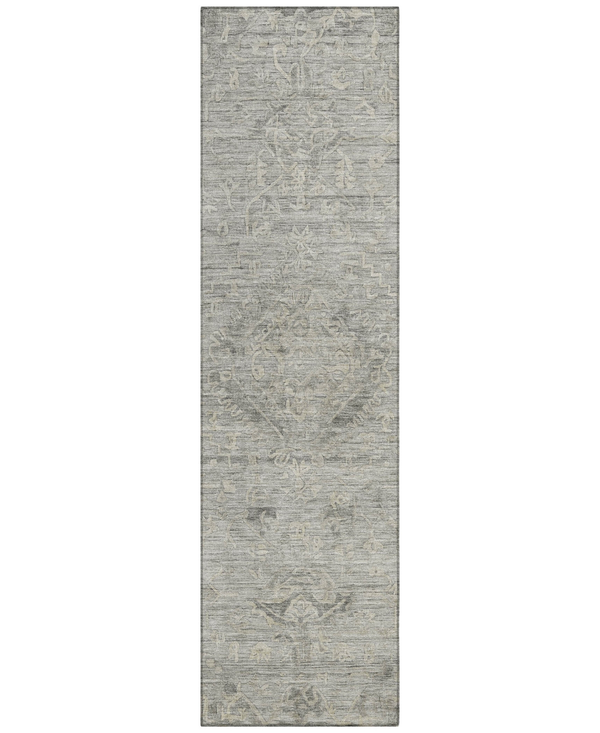 Addison Chantille Machine Washable Acn1111 2'3''x7'6'' Runner Area Rug In Charcoal