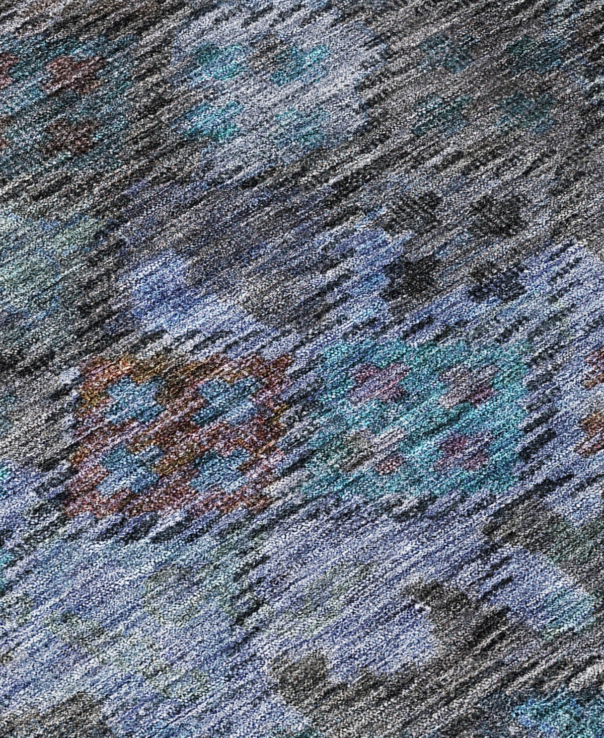 Addison Chantille Machine Washable Acn1109 2'3''x7'6'' Runner Area Rug In Teal