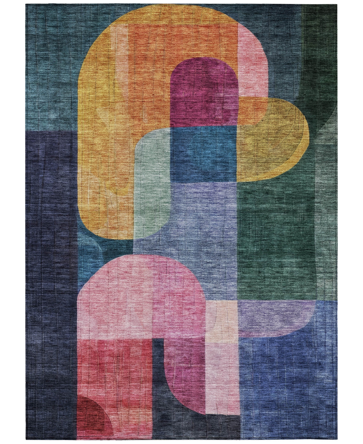 Addison Chantille Machine Washable Acn1122 2'6"x3'10" Area Rug In Multi