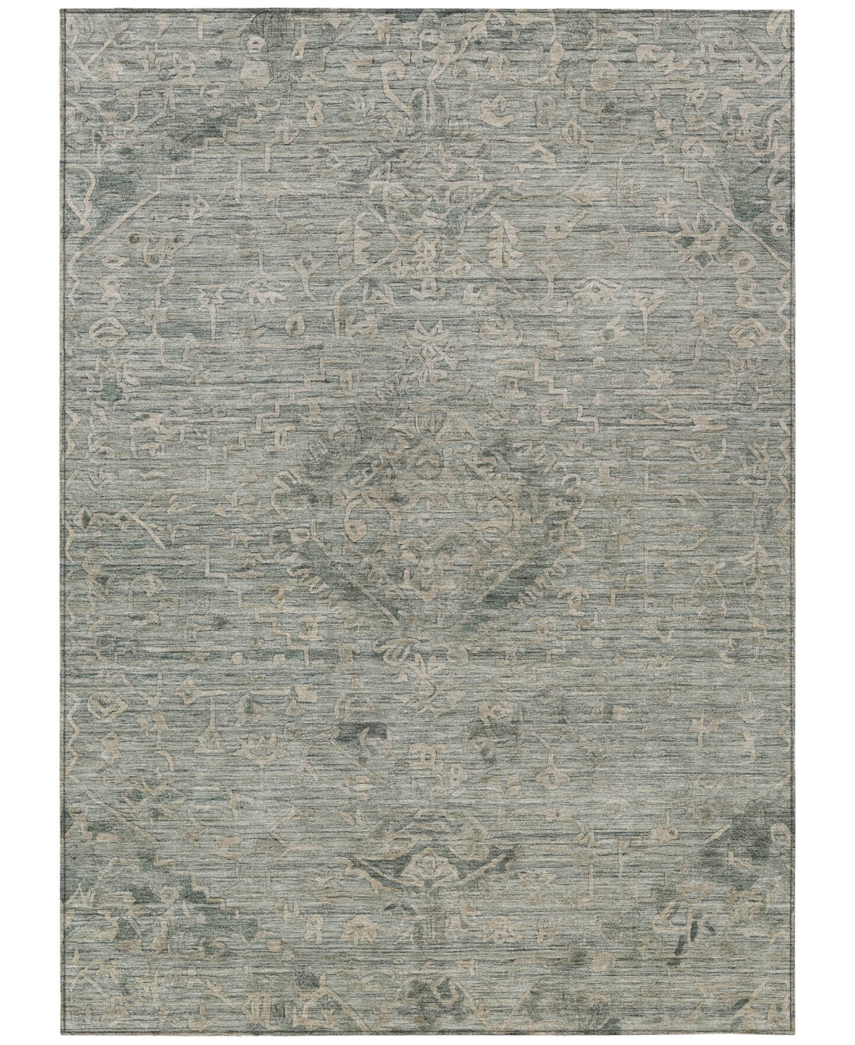 Addison Chantille Machine Washable Acn1111 2'6''x3'10'' Area Rug In Sage
