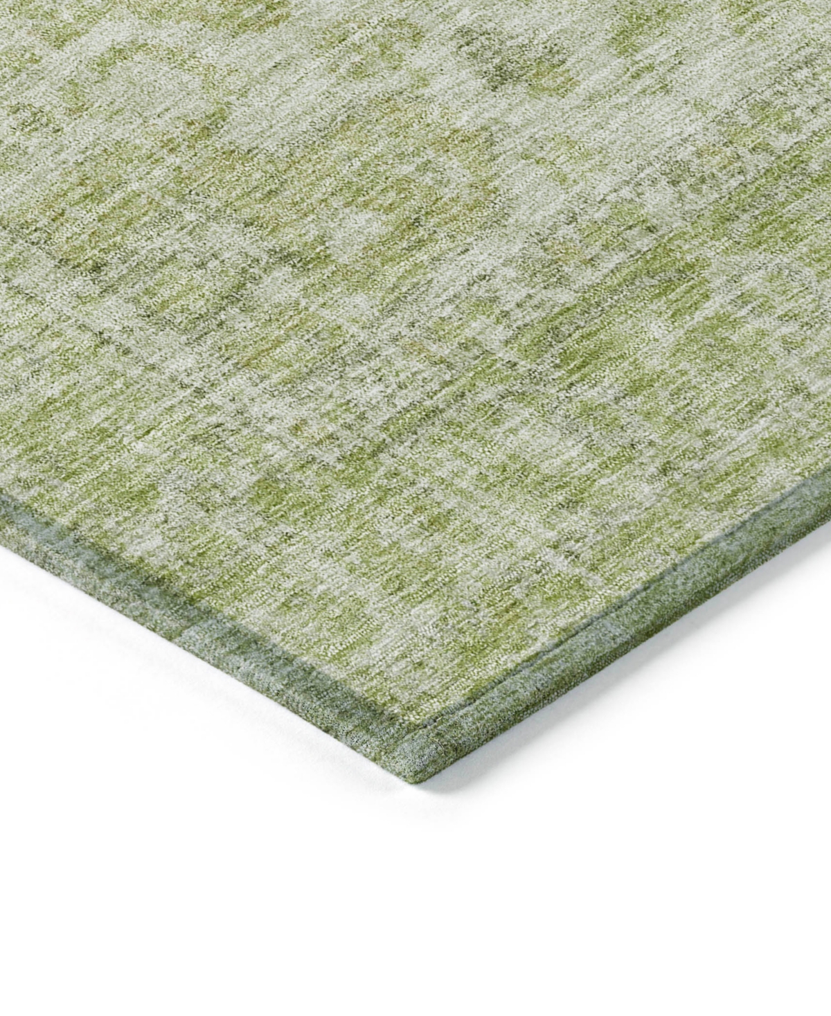 Addison Chantille Machine Washable Acn1104 5'x7'6" Area Rug In Sage