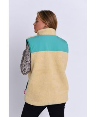 Women's Method Sherpa Vest Dusky Pink