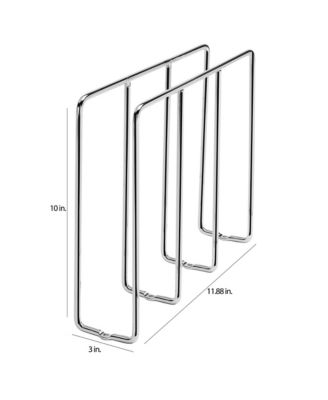 U-Shaped Bakeware Divider Cabinet Organizer Chrome, 596-10CCR-52