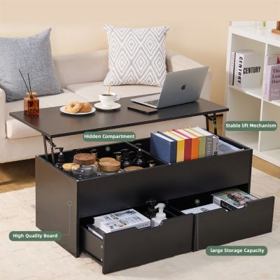 Streamdale Lift-Top Coffee Table with Storage