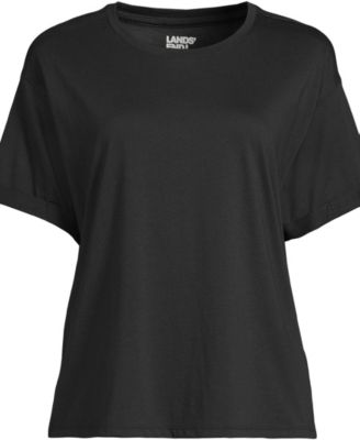 Plus Size Oversized Supima Short Sleeve Crew Neck T-Shirt