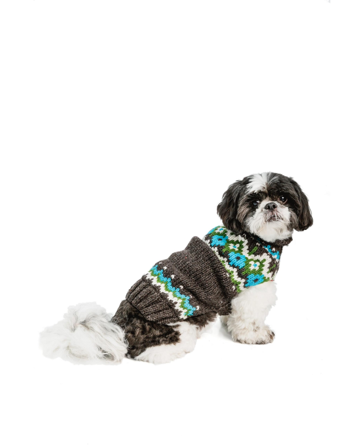 Chilly Dog Xxxl Charcoal Fairisle