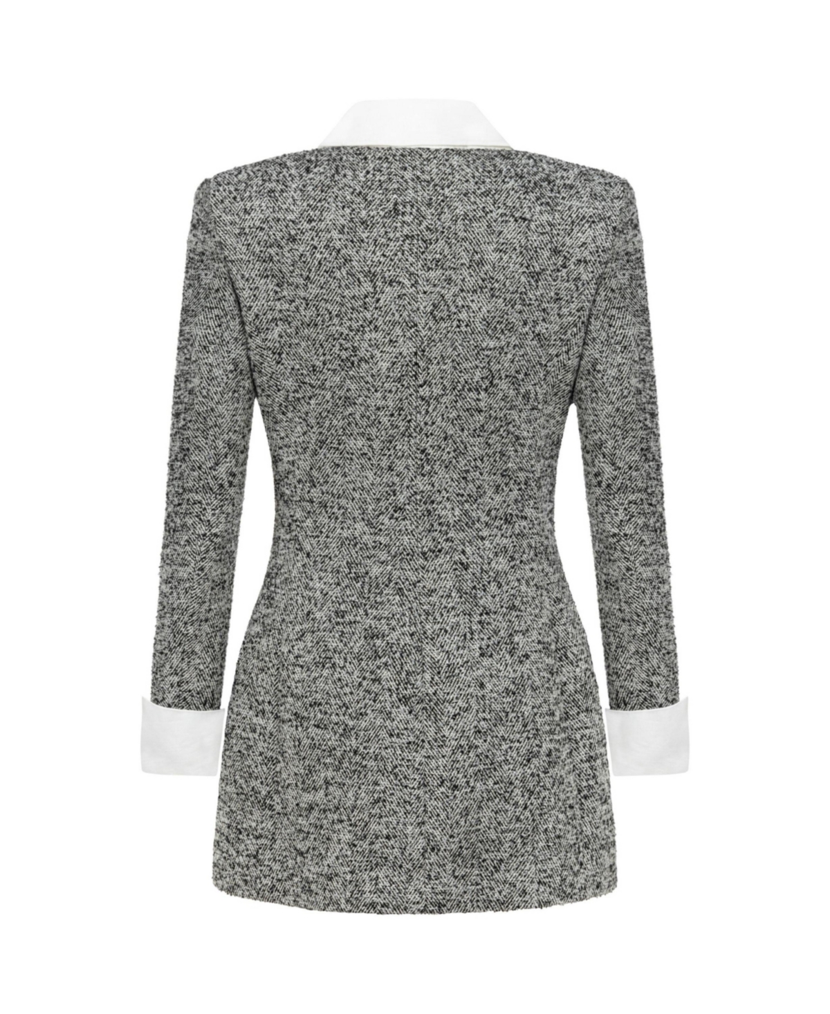 Nocturne Women's Padded Shoulder Mini Dress - Multi-colored