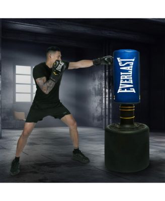 Powercore Free Standing Heavy Duty Fitness Training Bag with Kit, Blue