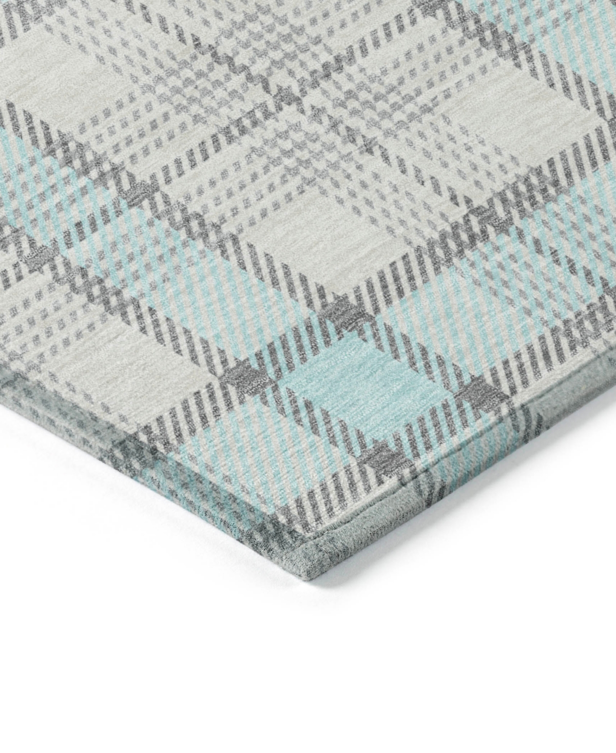 Addison Chantille Mahine Washable Acn1052 9'x12' Area Rug In Mist