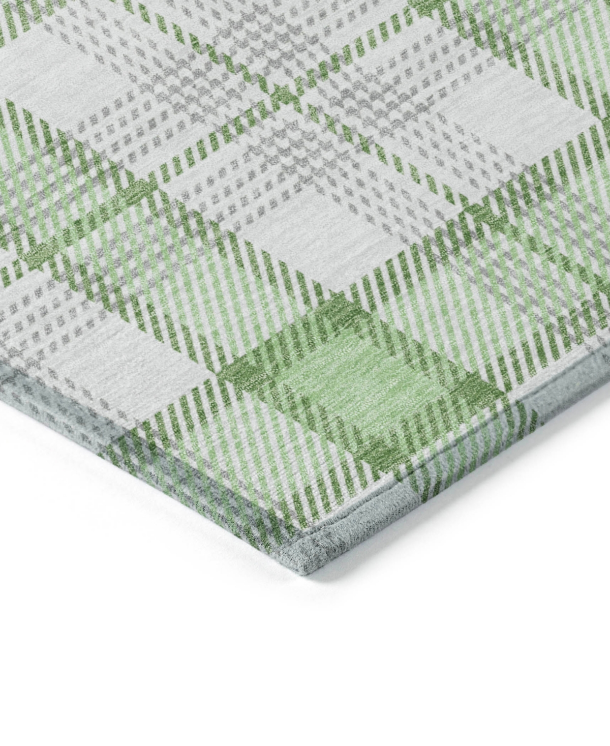 Addison Chantille Mahine Washable Acn1052 9'x12' Area Rug In Mint