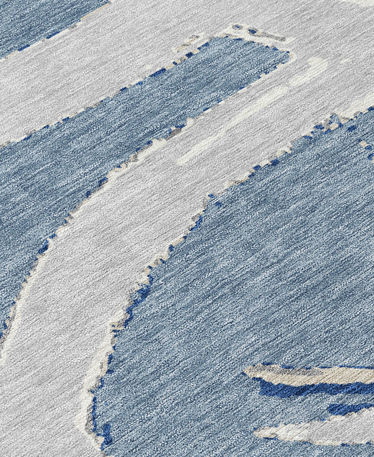 Shop Addison Chantille Machine Washable Acn1022 9'x12' Area Rug In Denim