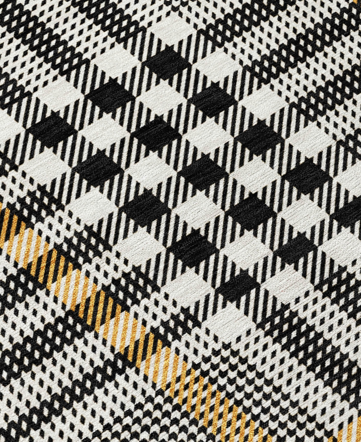 Addison Chantille Mahine Washable Acn1054 8'x10' Area Rug In Black