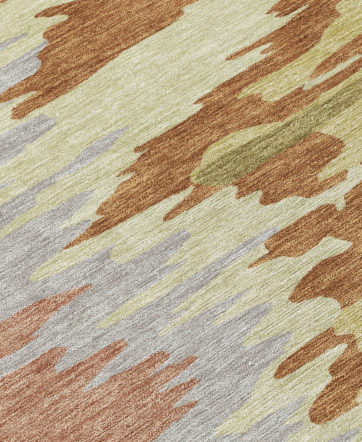 Addison Chantille Mahine Washable Acn1050 8'x10' Area Rug In Rust