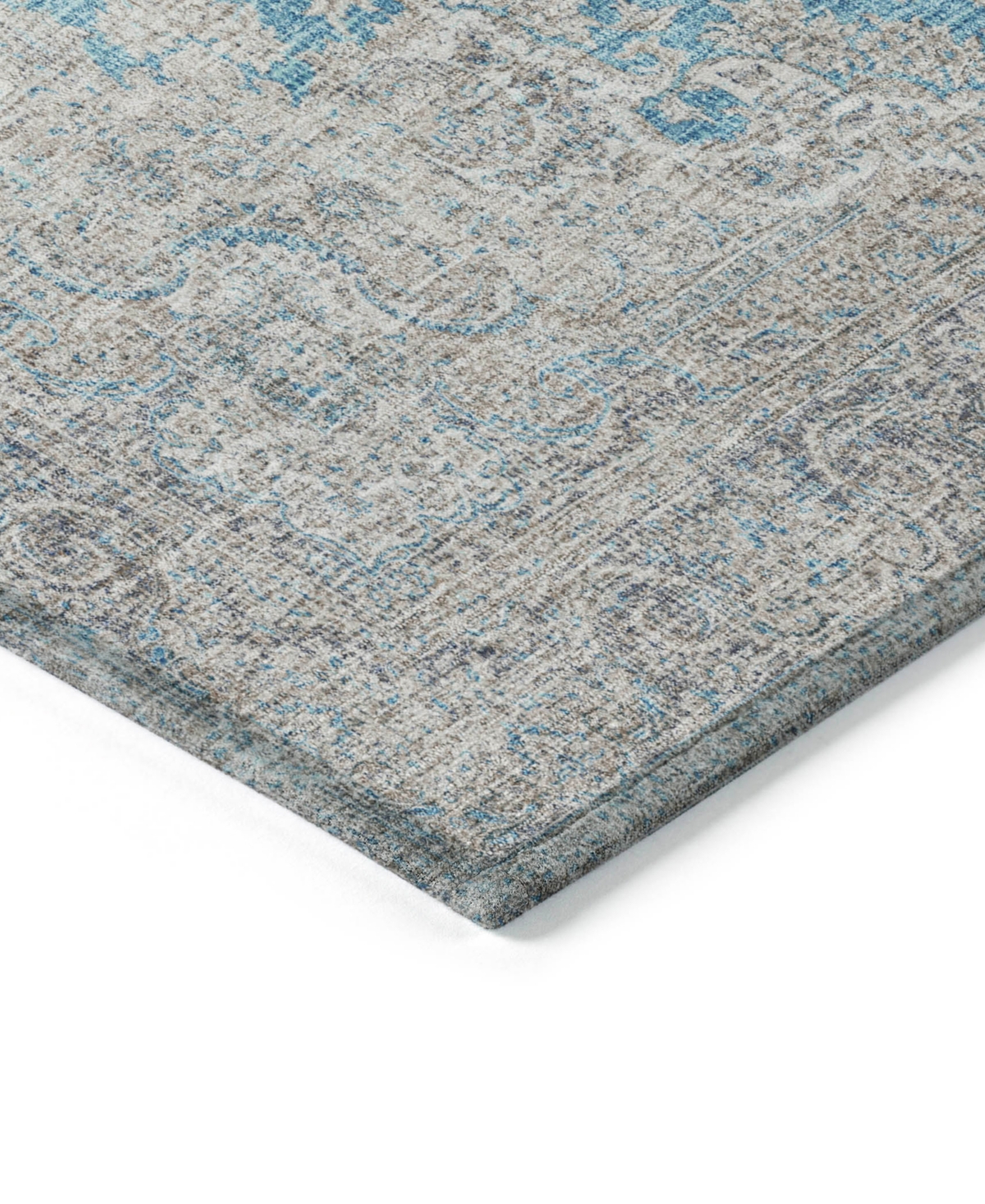 Addison Chantille Machine Washable Acn1003 9'x12' Area Rug In Teal