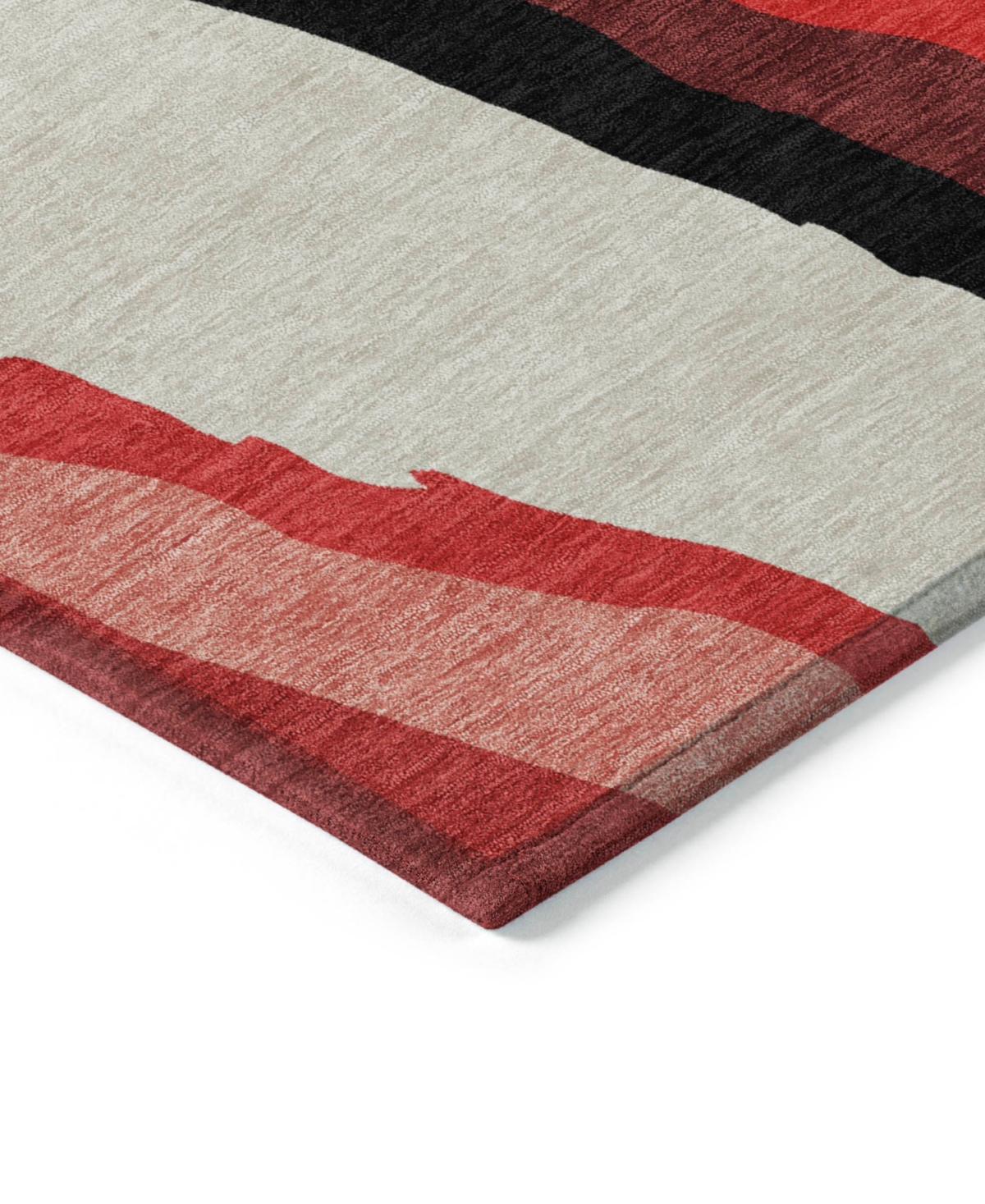 Addison Chantille Mahine Washable Acn1047 8'x10' Area Rug In Red
