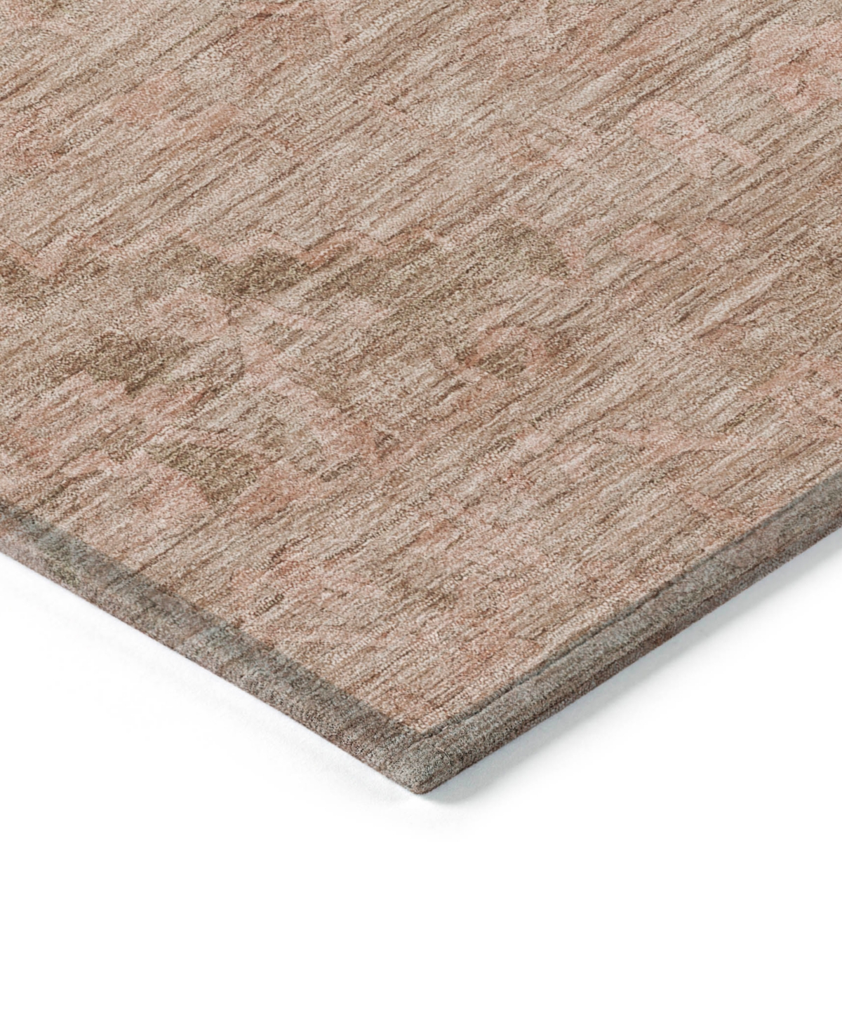 Addison Chantille Machine Washable Acn1111 8'x10' Area Rug In Coral