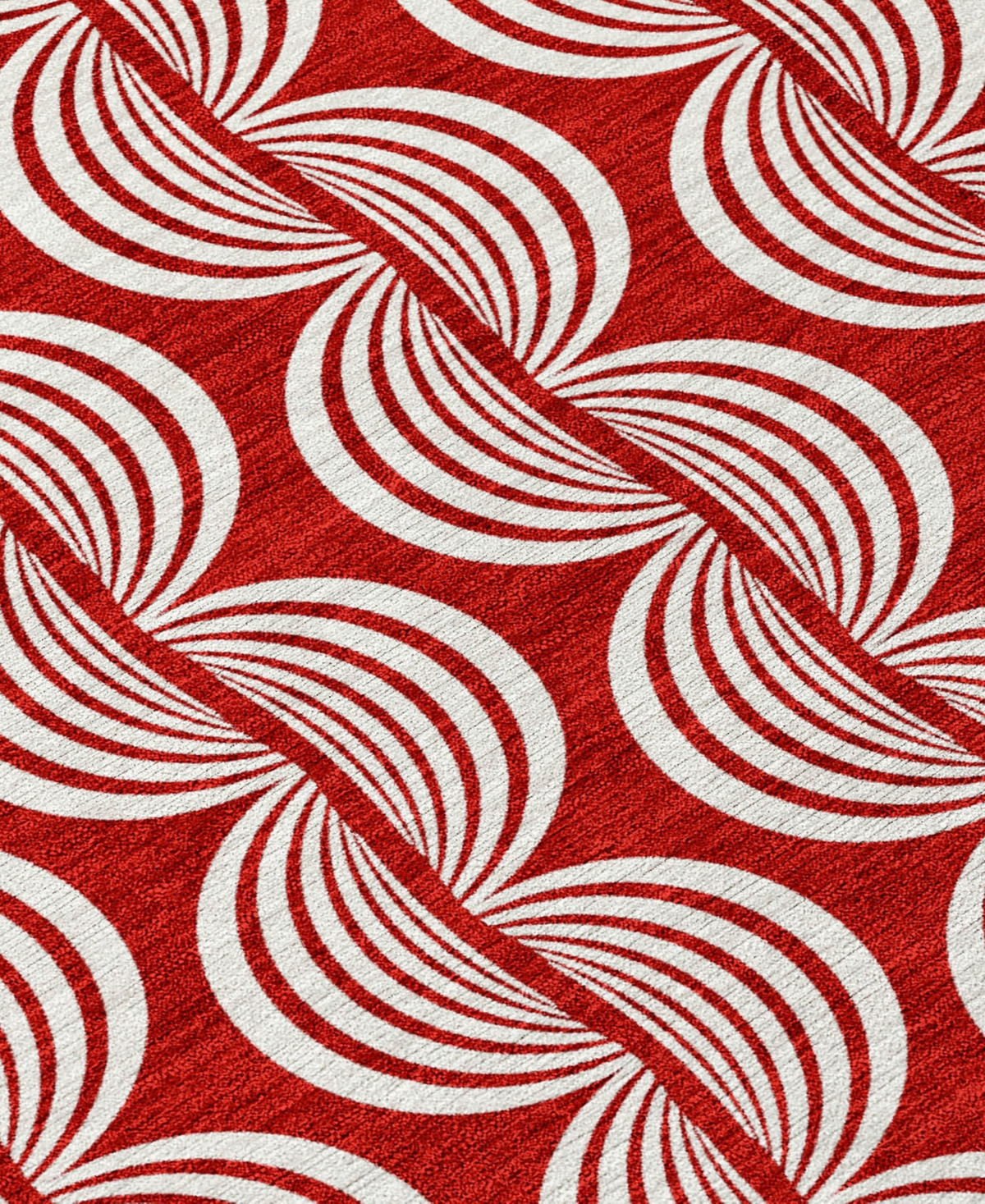 Addison Chantille Mahine Washable Acn1055 5'x7'6" Area Rug In Red