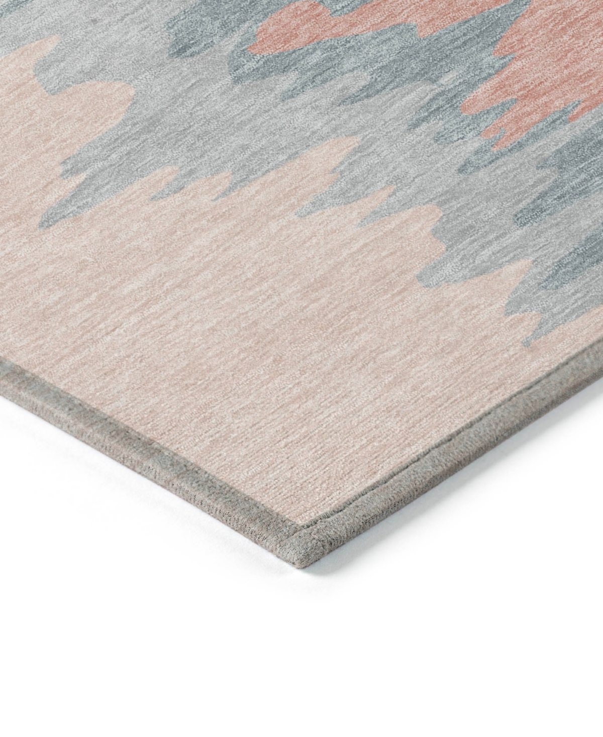 Addison Chantille Mahine Washable Acn1050 2'3"x7'6" Runner Area Rug In Coral