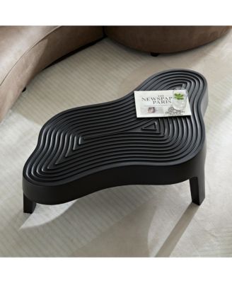 47.24'' Fiberglass Coffee Table for Living Room