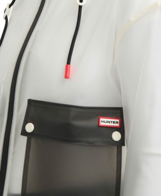 Women's Colorblocked Transparent Water-Repellent Jacket