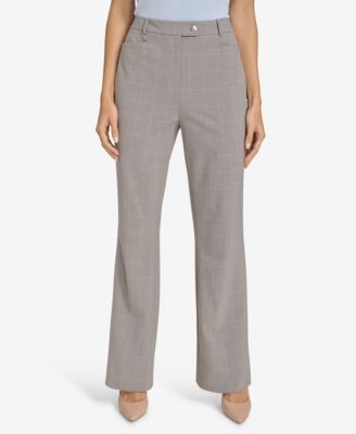 Calvin Klein - Petite Menswear Wide-Leg Pants