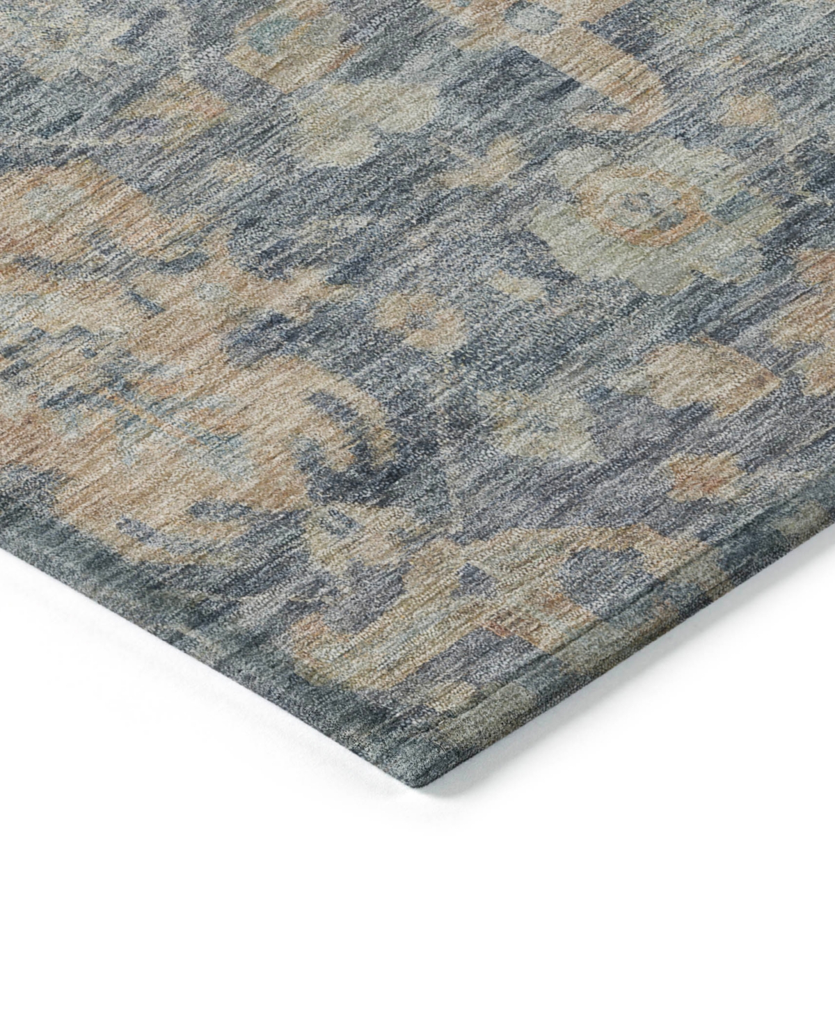 Shop Addison Chantille Machine Washable Acn1105 8'x10' Area Rug In Denim