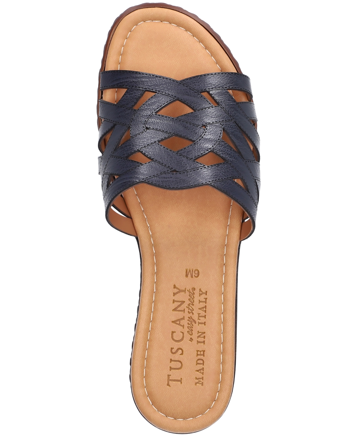 EASY STREET WOMEN'S EDDA WEDGE HEEL SANDALS 