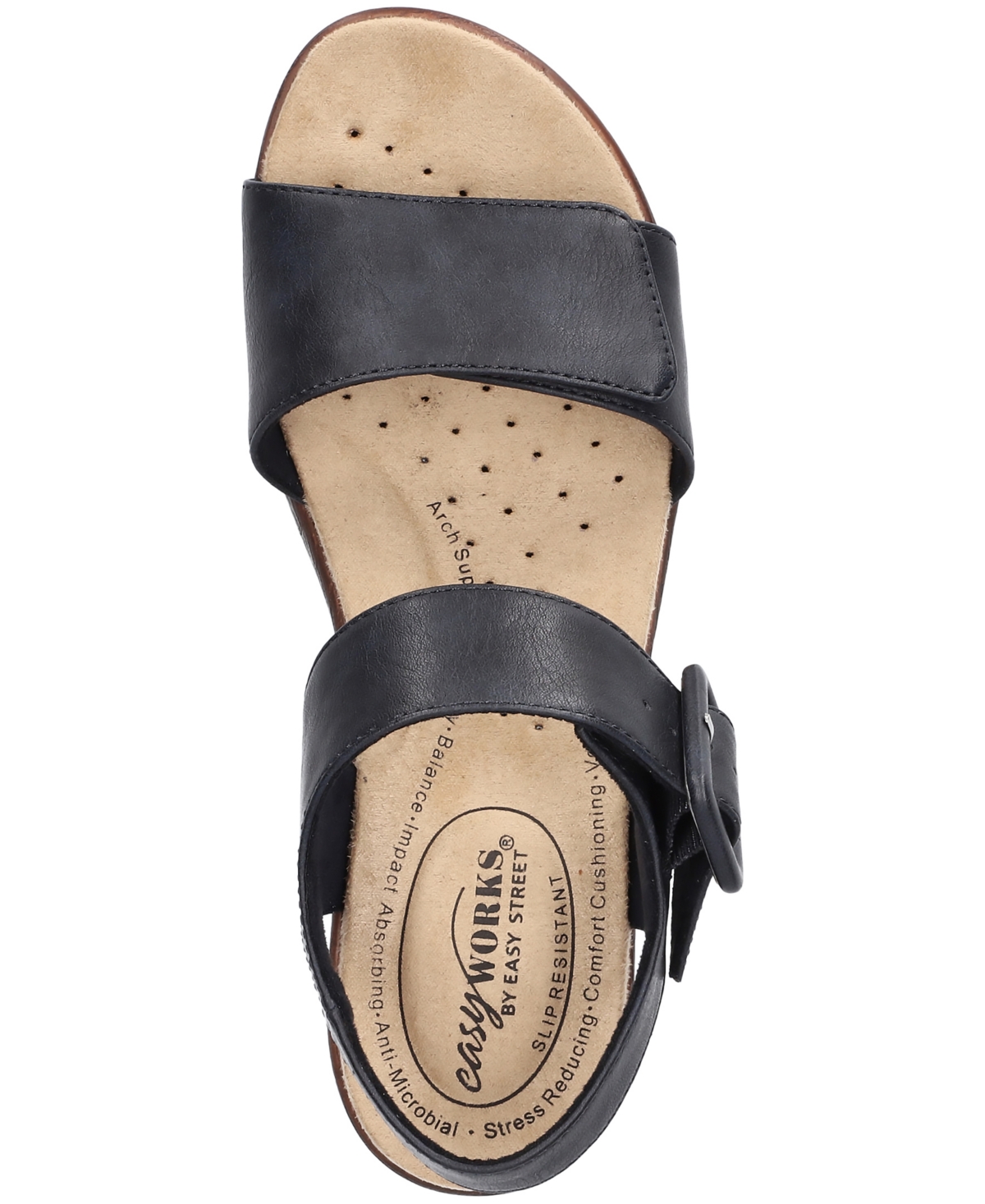 Easy Street Women's Marva Slip-resistant Sandals In Navy